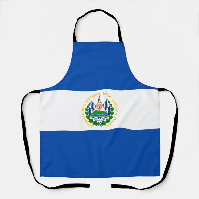 Flagge El Salvadors Schürze (Vorderseite)