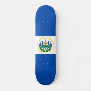 Flagge El Salvadors Skateboard