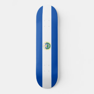 Flagge El Salvadors Skateboard