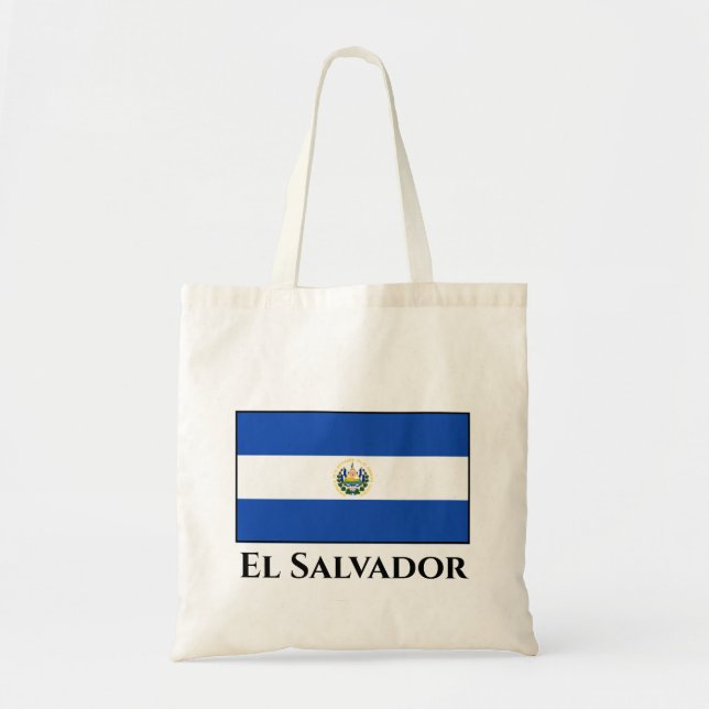 Flagge El Salvadors Tragetasche (Vorne)