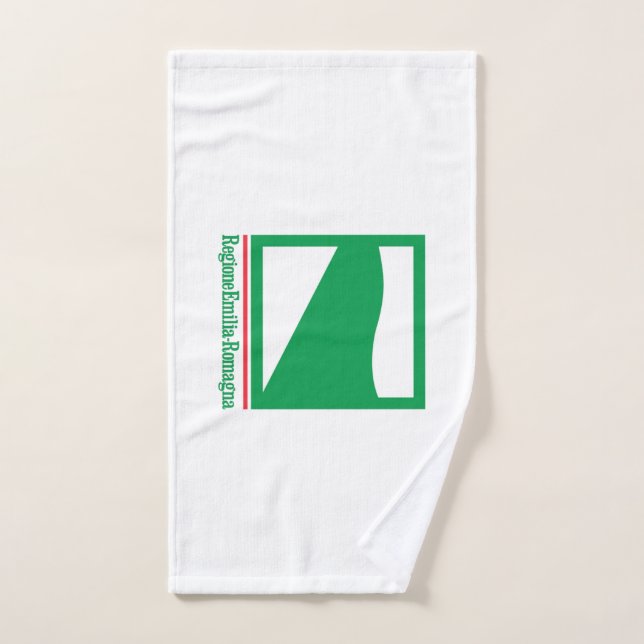 Flagge Emilia-Romagna (italienische Region) Handtuch (Handtuch)