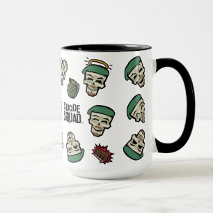 Flagge Emoji Muster der Selbstmord-Gruppen-  Rick Tasse