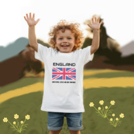 Flagge Englands Baby T-shirt