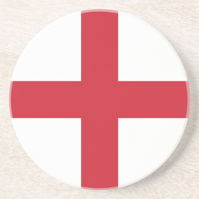 Flagge Englands Getränkeuntersetzer (Vorne)