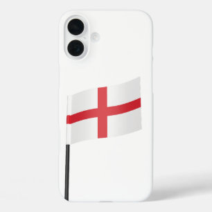 Flagge Englands iPhone 16 Plus Hülle