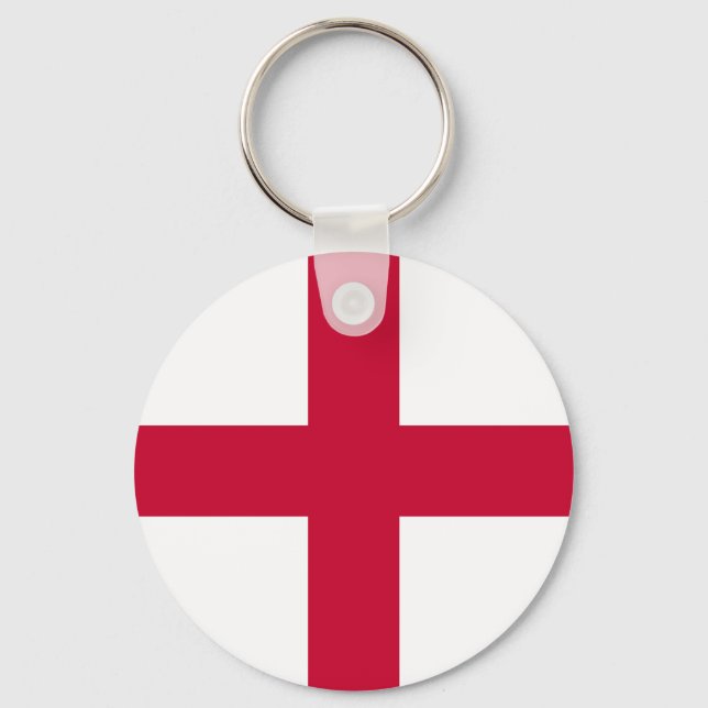 Flagge Englands Schlüsselanhänger (Vorderseite)