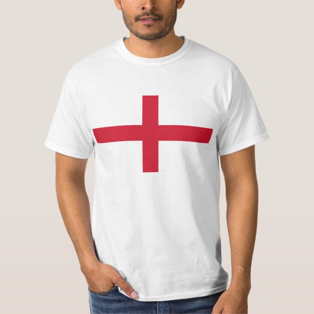 Flagge Englands T Shirt (Vorderseite)