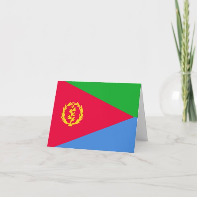 Flagge Eritrea (Vorderseite)