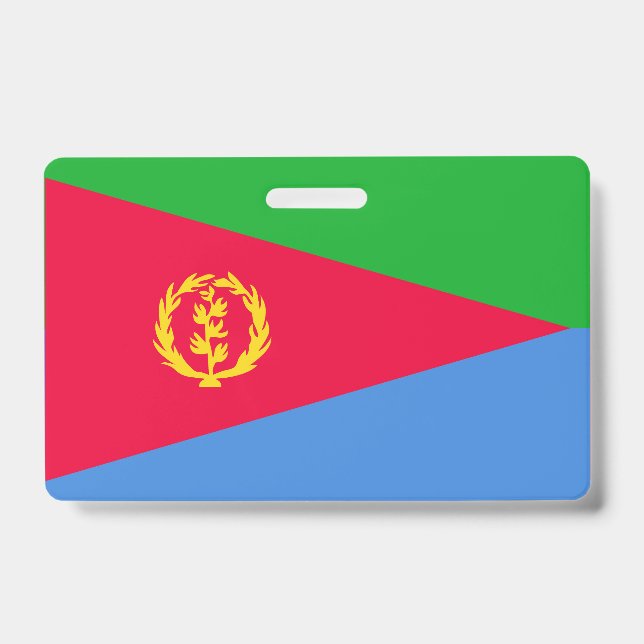Flagge Eritrea Ausweis (Vorderseite)