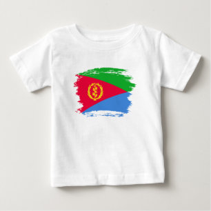 Flagge Eritrea Baby T-shirt