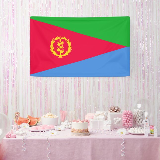 Flagge Eritrea Banner (Party)