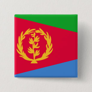 Flagge Eritrea Button