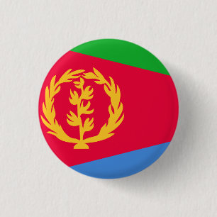 Flagge Eritrea Button