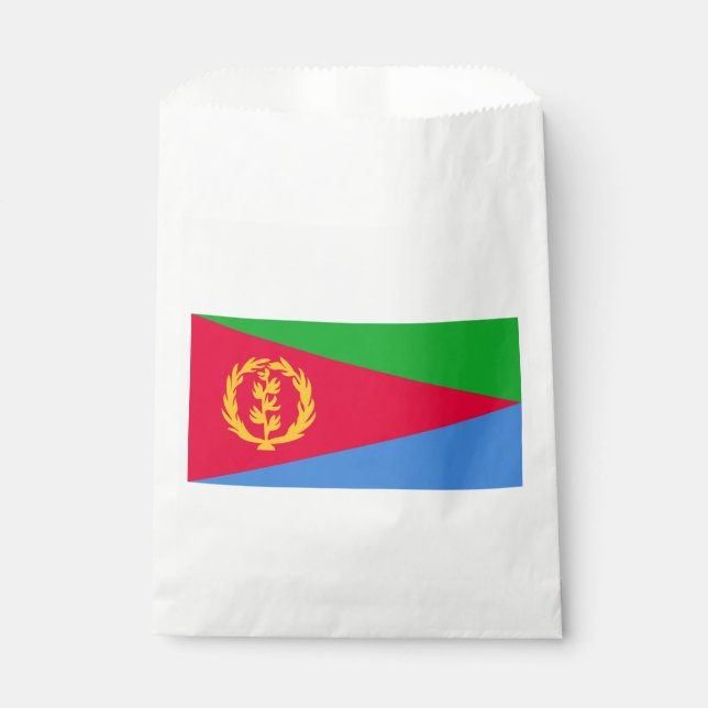 Flagge Eritrea Geschenktütchen (Vorderseite)
