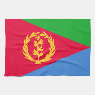 Flagge Eritrea Geschirrtuch