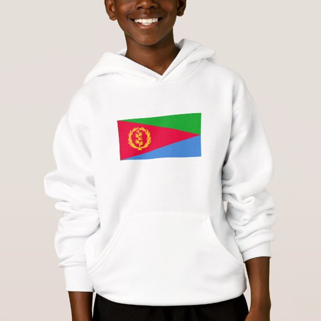 Flagge Eritrea Hoodie (Vorderseite)
