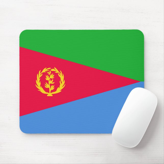 Flagge Eritrea Mousepad (Mit Mouse)