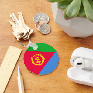 Flagge Eritrea Schlüsselanhänger