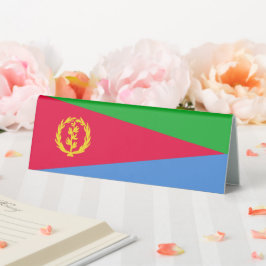 Flagge Eritrea Tischaufsteller
