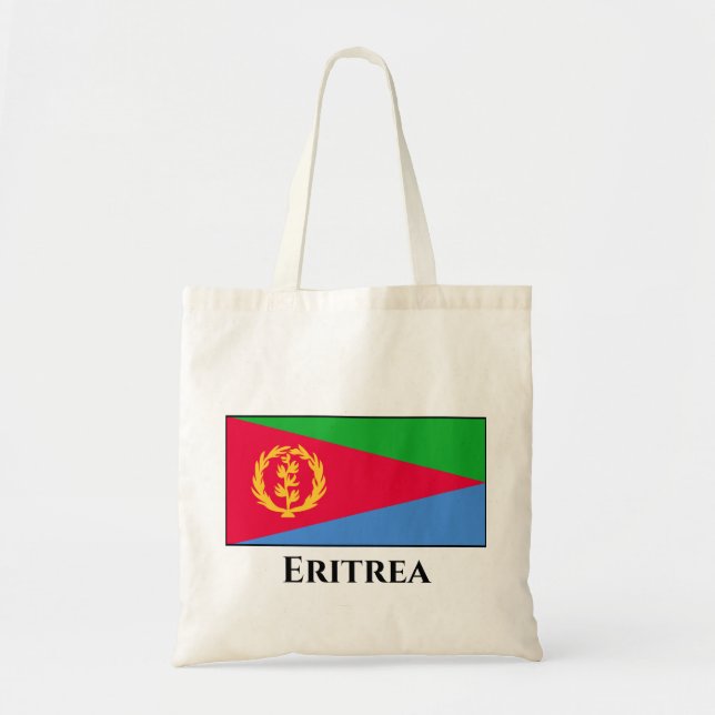 Flagge Eritrea Tragetasche (Vorne)