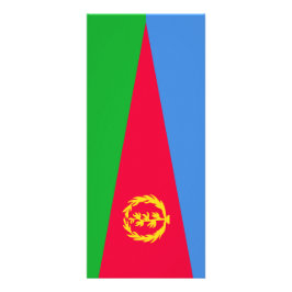 Flagge Eritrea Werbekarte