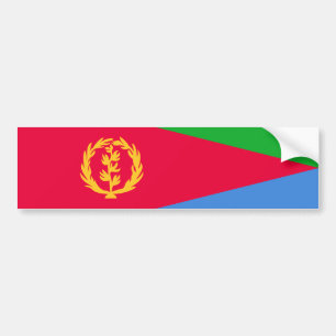 Flagge Eritreas Autoaufkleber