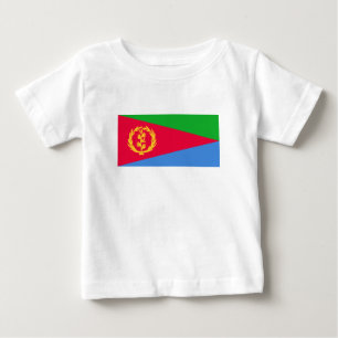 Flagge Eritreas Baby T-shirt