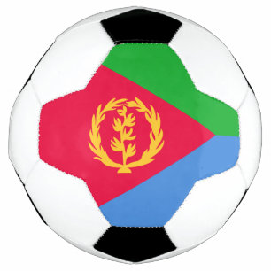 Flagge Eritreas Fußball