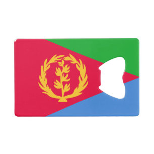 Flagge Eritreas Geldbeutel Flaschenöffner