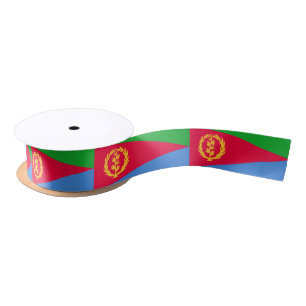 Flagge Eritreas Satinband