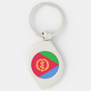 Flagge Eritreas Schlüsselanhänger