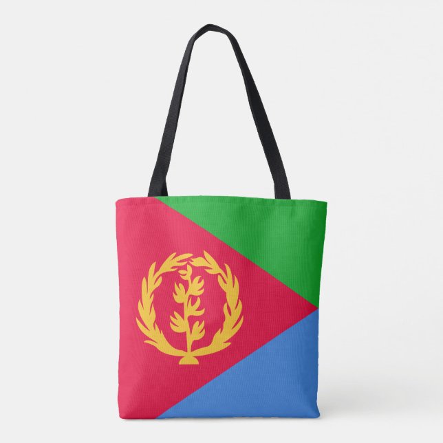 Flagge Eritreas Tasche (Rückseite)
