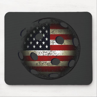 Flagge-Essiggurken-Ball USA Mousepad