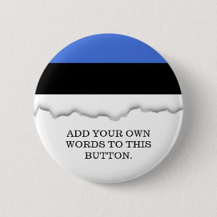 Flagge Estlands Button