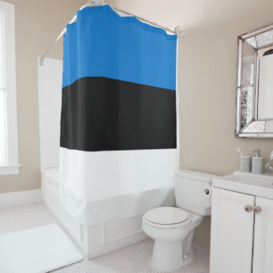 Flagge Estlands Duschvorhang