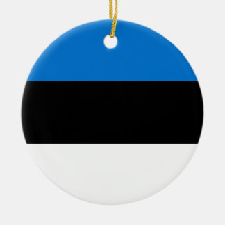 Flagge Estlands Keramik Ornament