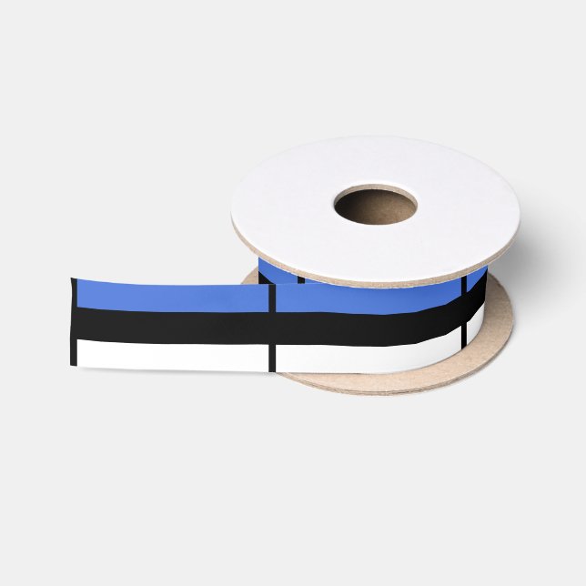 Flagge Estlands Satinband (Spule)