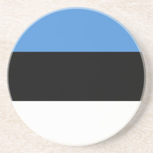 Flagge Estlands Untersetzer