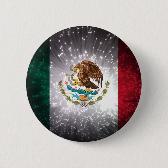 Flagge-Feuerwerk Button (Vorderseite)