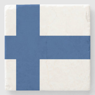 Flagge Finnland Steinuntersetzer