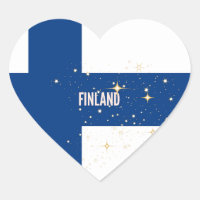 Flagge Finnlands, mit Kennzeichnung versehen