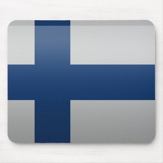 Flagge Finnlands. Mousepad (Vorne)
