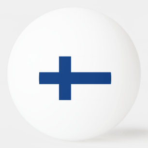 Flagge Finnlands Tischtennisball