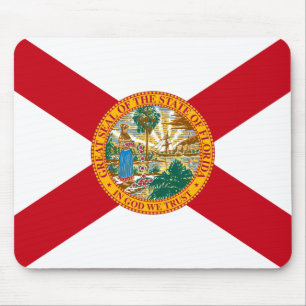 Flagge Floridas: Der Sonnenstaat der Floridianer Mousepad