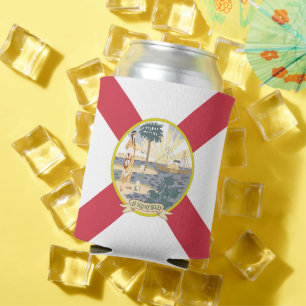 Flagge Floridas: Der Sunshine-Staat der Floridiane Dosenkühler