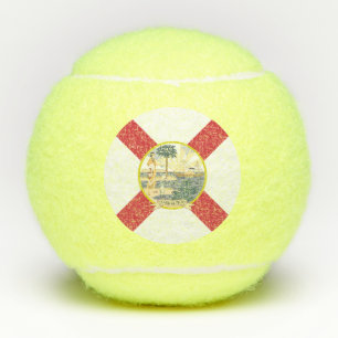 Flagge Floridas: Der Sunshine-Staat der Floridiane Tennisbälle