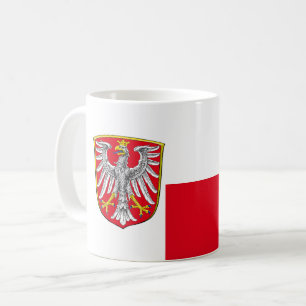 Flagge Frankfurt Main Stadt Deutschland Symbol Emb Kaffeetasse