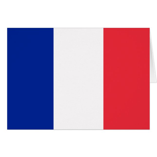 Flagge Frankreichs (Vorderseite (Horizontal))