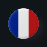 Flagge Frankreichs Button<br><div class="desc">Flagge Frankreichs</div>