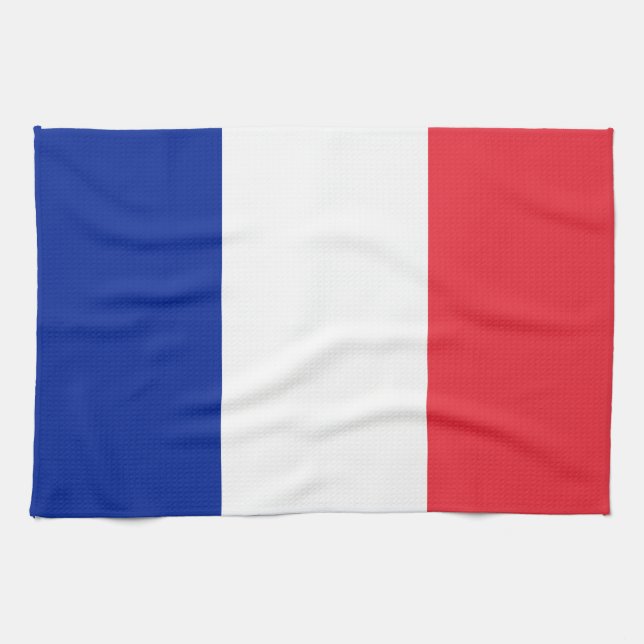 Flagge Frankreichs Handtuch (Horizontal)